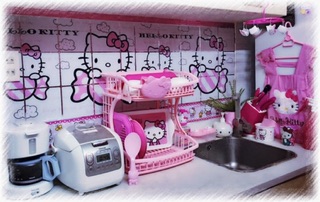 🎀DECAL DÁN BẾP HELLO KITTY🎀