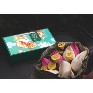 Hộp đựng bánh trung thu 2 bánh (mẫu 1)