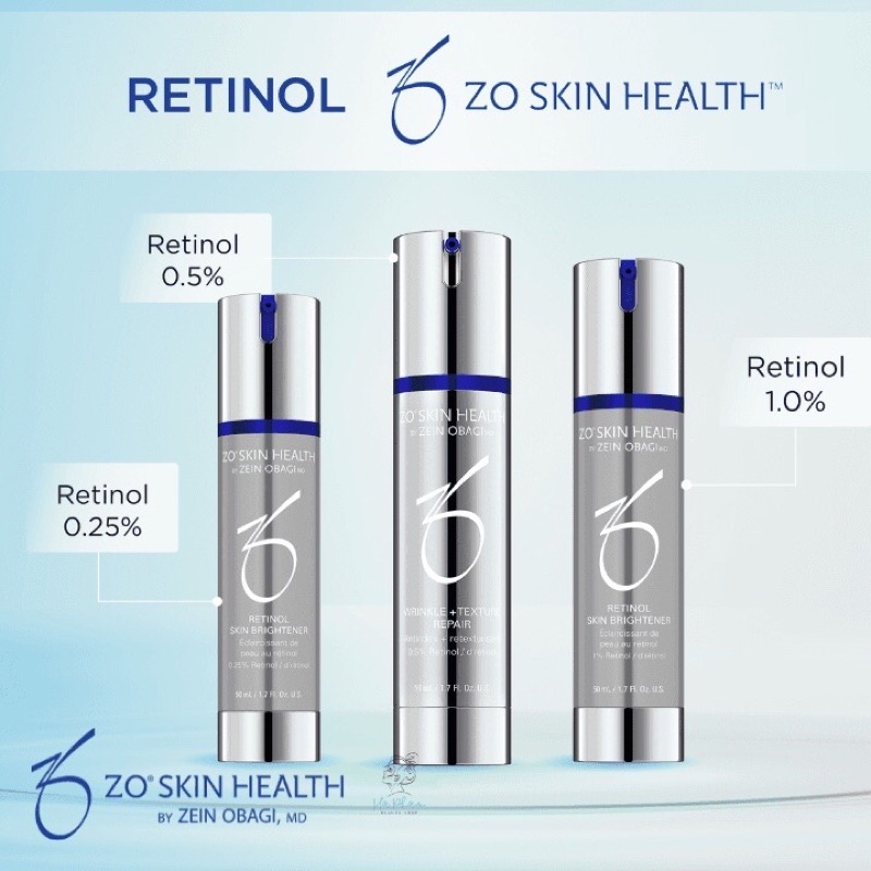 Kem dưỡng sáng da chống lão hoá Zo Retinol Skin Brightener re 0.5% re 1%  50ml | Shopee Việt Nam