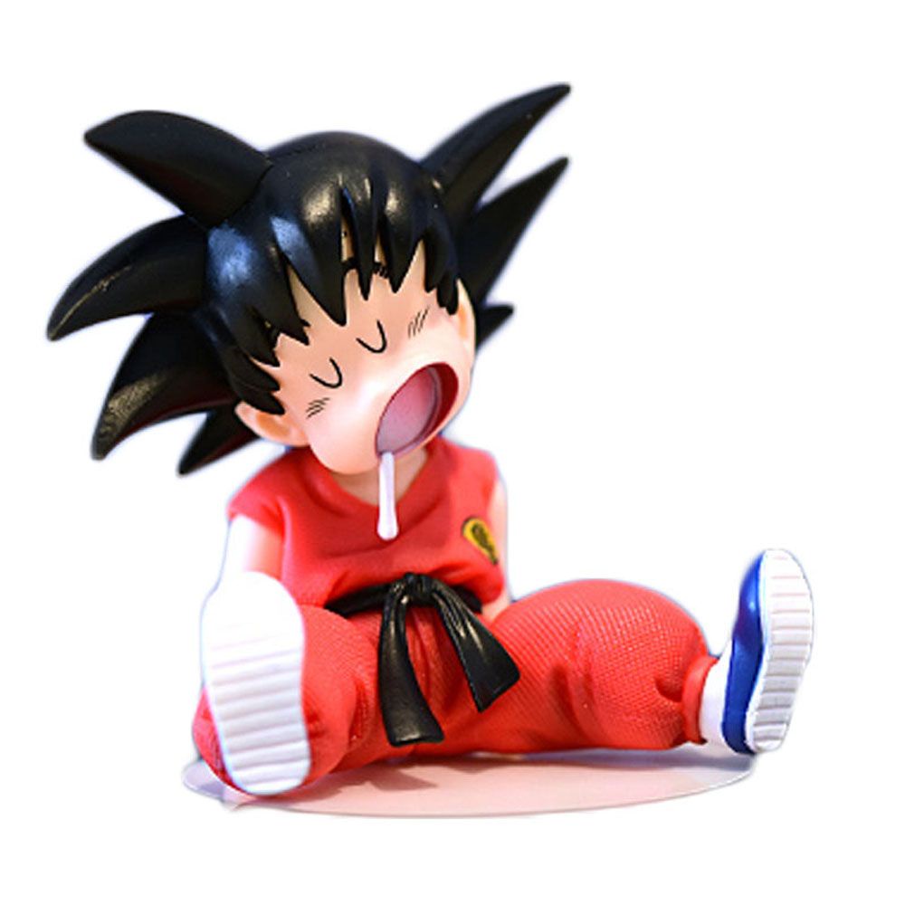 USNOW For Kids Goku Action Figures Childhood Ver Doll Ornaments Dragonball Figure Anime Sleeping Position Dragon Ball Gifts Scultures Doll Toys Figurine Model