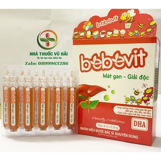 BEBEVIT MÁT GAN – GIẢI ĐỘC  thanh nhiệt giải độc gan ,tăng cường chức năng gan .