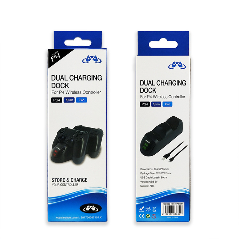 Đế Sạc 4 Cổng Usb Cho Tay Cầm Chơi Game Ps4 Sony Playstation 4 / Ps4 / Ps4 Ultra / Ps4 Pro