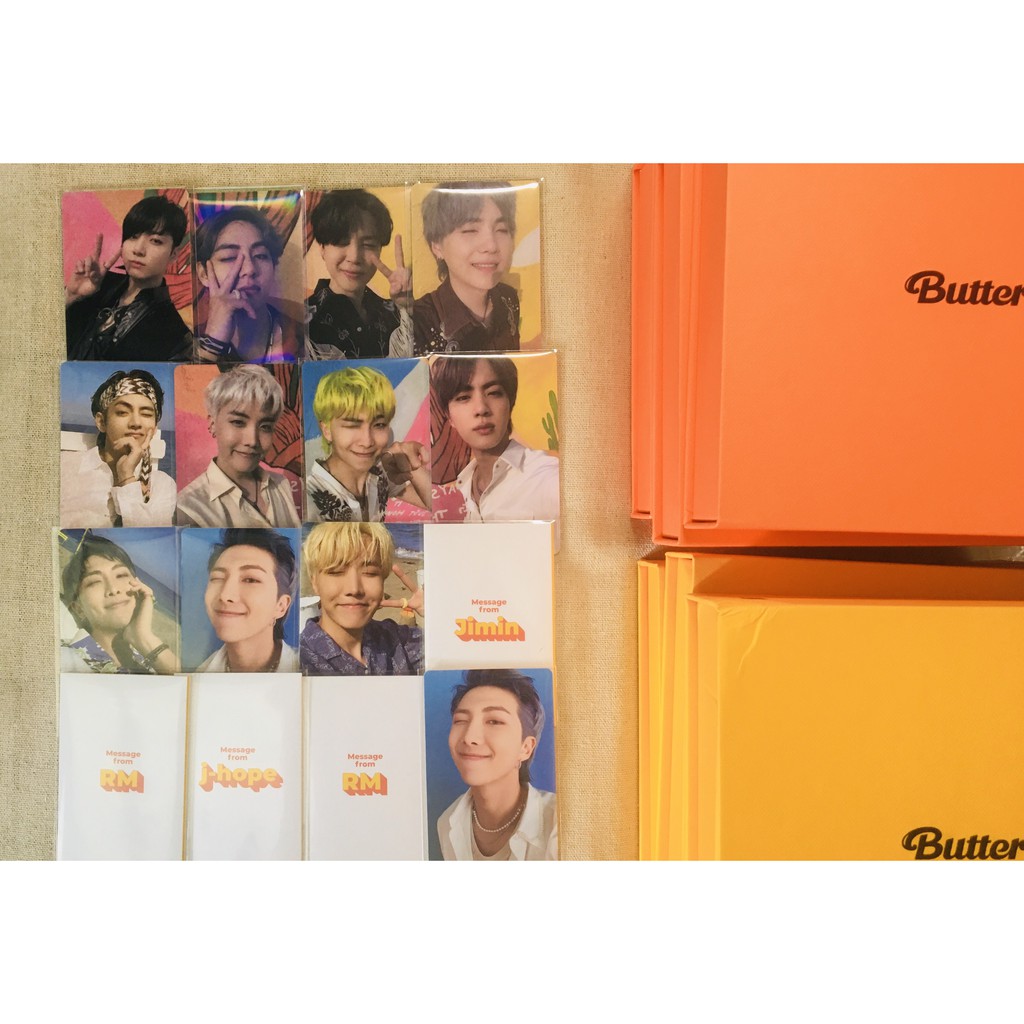 [OFF] BTS Butter - Photocard và Lucky Draw chính hãng