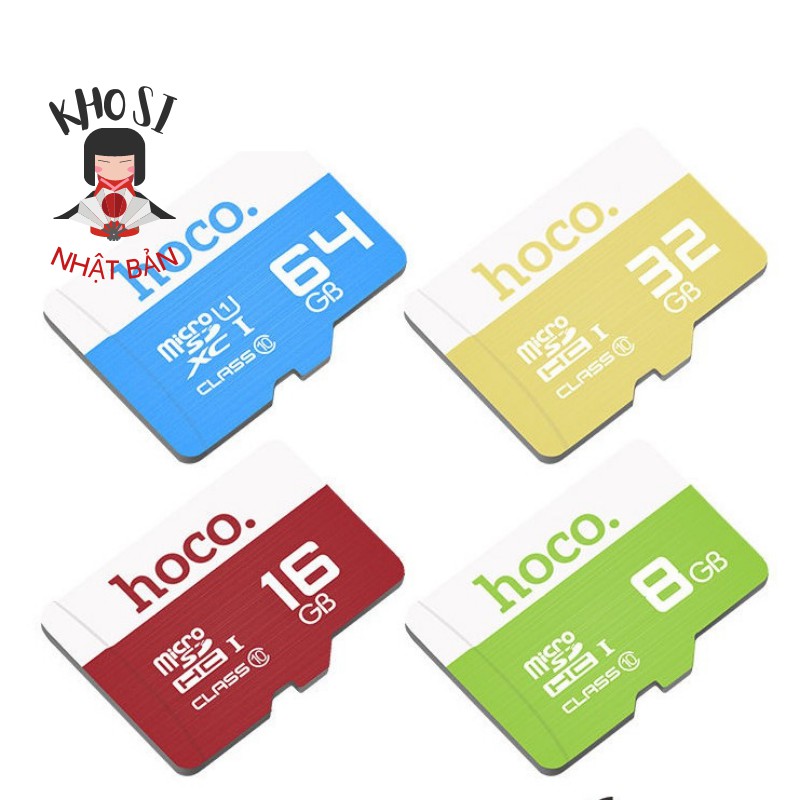 Thẻ Nhớ Micro SD Hoco 64Gb Class 10 - Hàng Chính Hãng - Bảo Hành 1 Đổi 1