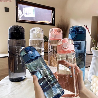 Bình đựng nước, bình nhựa đựng nước trong suốt kiểu dáng thể thao, bình nước hello water 780ml cao cấp