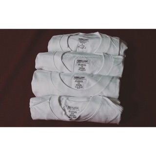 Combo 3 áo phông trắng kirkland