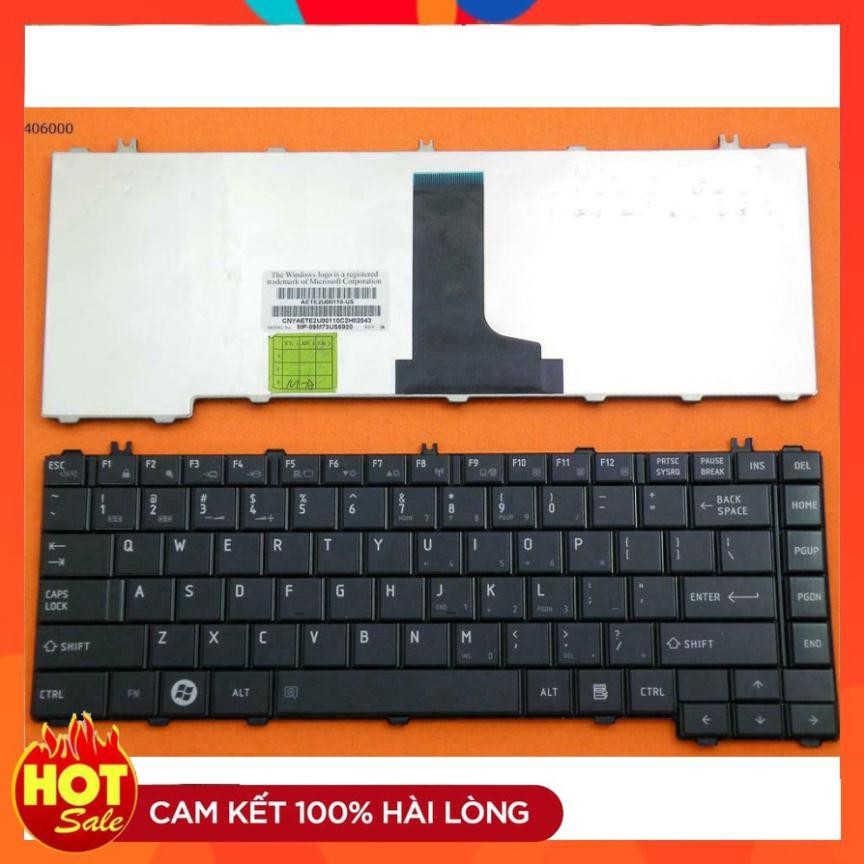 🎁 Bàn Phím Laptop Toshiba L640 L645 C600 C640 L740 L745 Hàng Zin- Bảo hành 1 Năm