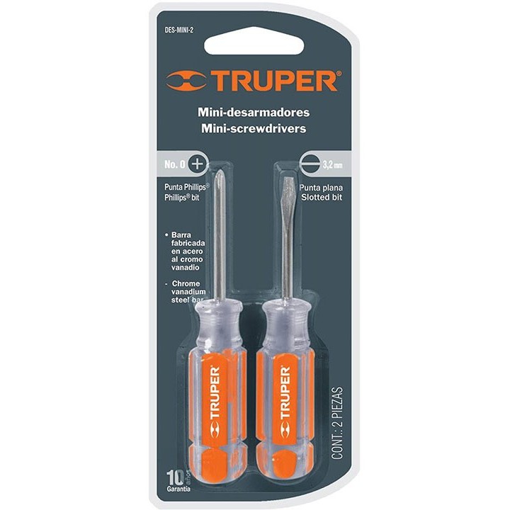 Vít bộ 2 cây, có từ Truper - 14199 (DES-MINI-2)
