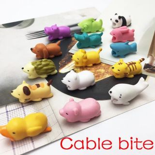 Kẹp Bảo vệ đầu Dây Sạc Hình Thú Cute