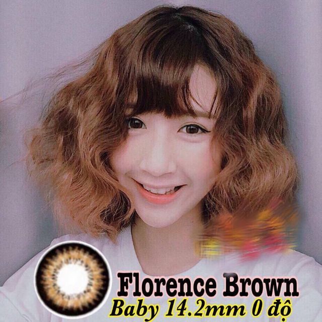 Lens Vassen cao cấp Florence Brown /Gray