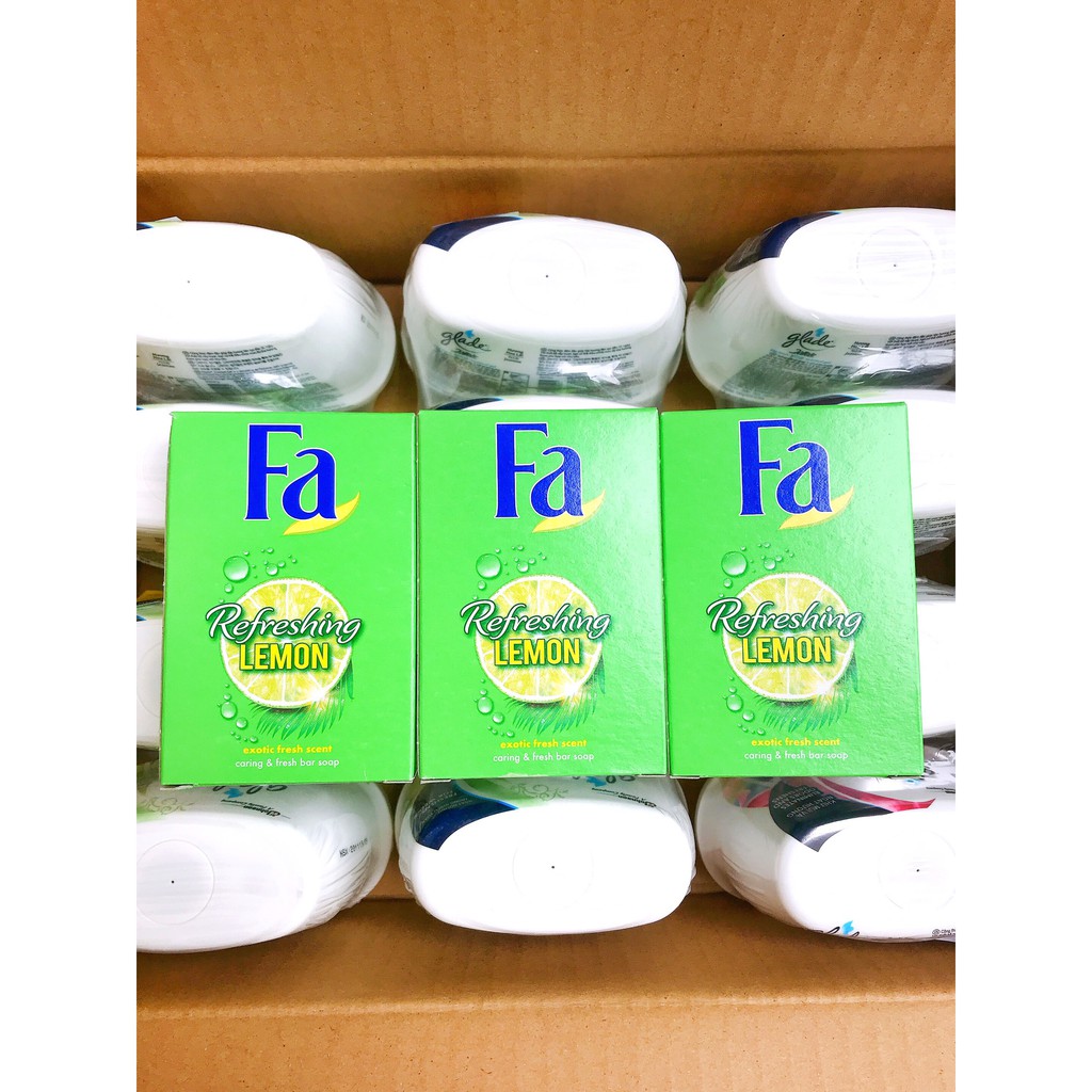 [NHẬP KHẨU ĐỨC] XÀ PHÒNG TẮM FA REFRESING LEMON HƯƠNG CHANH 90G | BigBuy360 - bigbuy360.vn