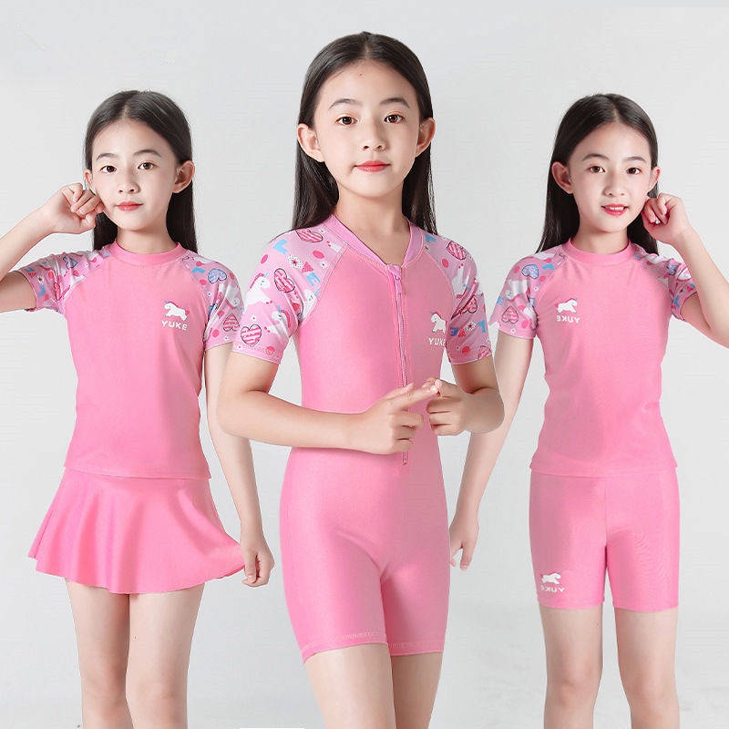 【Còn Hàng】 Trẻ Em & Trẻ Em#39; s Đồ Bơi Cô Gái Ở Giữa Trẻ Em &#Bộ Đồ Bơi Phong Cách Công Chúa Nhanh Khô Mẫu Mới 2022 Thời Trang Mùa Xuân Cho Nữ