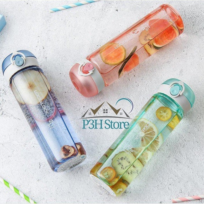 Bình Đựng Nước nhựa Tritan Lock&Lock One Touch Bottle 500ml ABF645