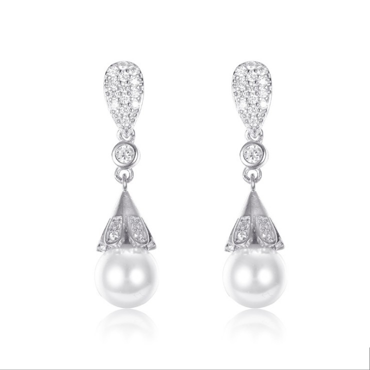 Bông tai Bạc Xi Nữ Sang Trọng XB-B19 - Bảo Ngọc Jewelry