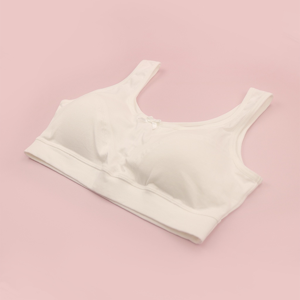 Áo Lót Bé Gái Dáng Bra Cao Cấp LUPERI Chất Cotton Mềm Mịn Co Giãn Kháng Khuẩn LUALG153