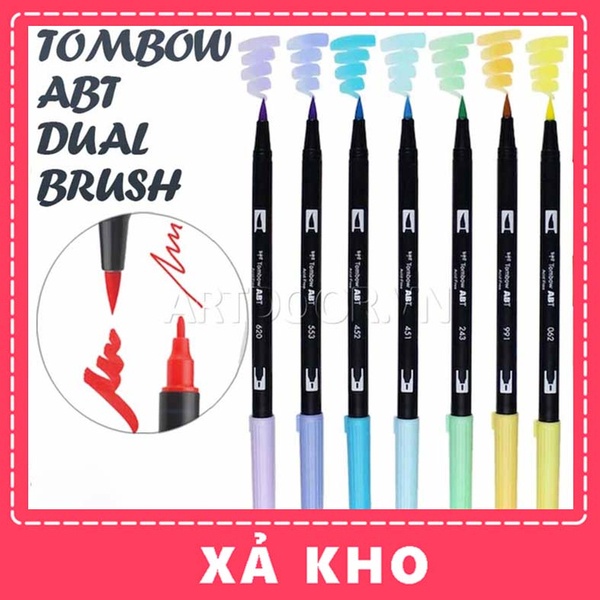 [ARTDOOR] Bút Màu TOMBOW ABT Dual Brush Lẻ (từ 020~569)
