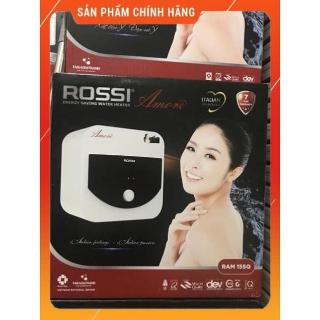[FreeShip] Bình nóng lạnh Rossi Amore RA15SQ 15L Tân Á Đại Thành - Bmart BM