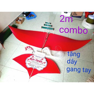 diều sáo combo tặng kèm dây 150m và gang tay