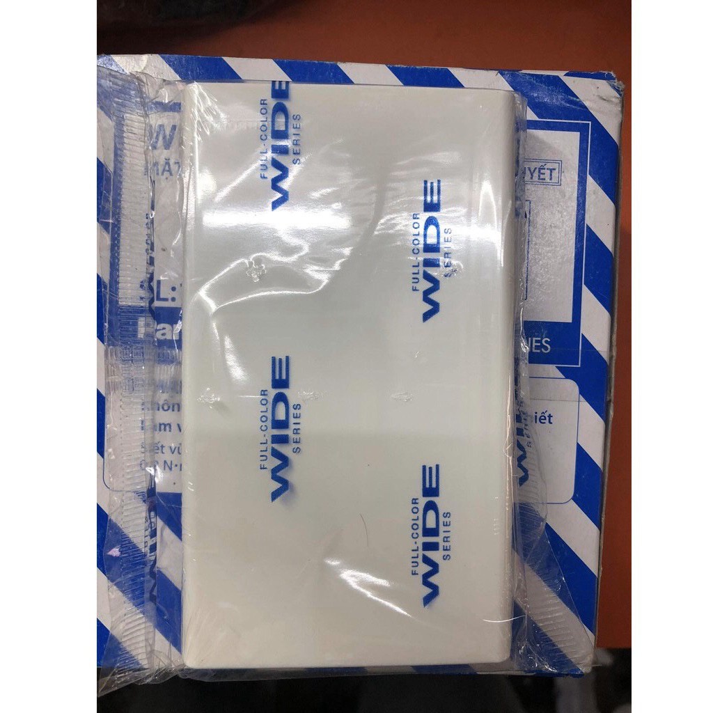 Mặt công tắc Panasonic, dòng Wide , mặt CB cóc, hình chữ nhật - hàng chính hãng