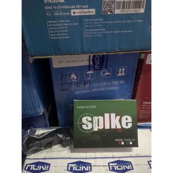 Đèn Laze Tia Xanh - Đỏ Tặng Cục Sạc Siêu Bền