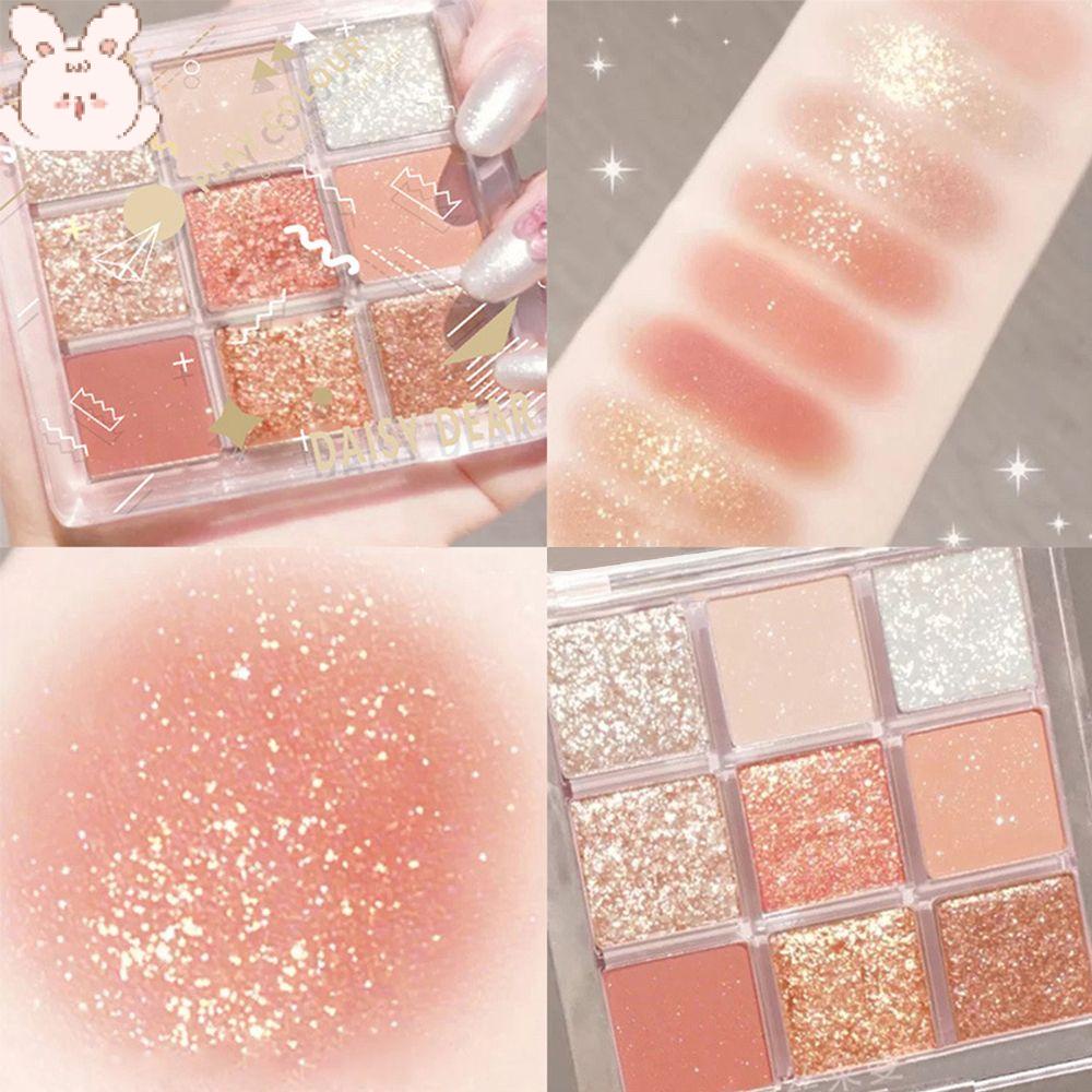 Bảng Phấn Mắt 9 Màu Sắc Tố Ngọc Trai Long Lanh Quyến Rũ