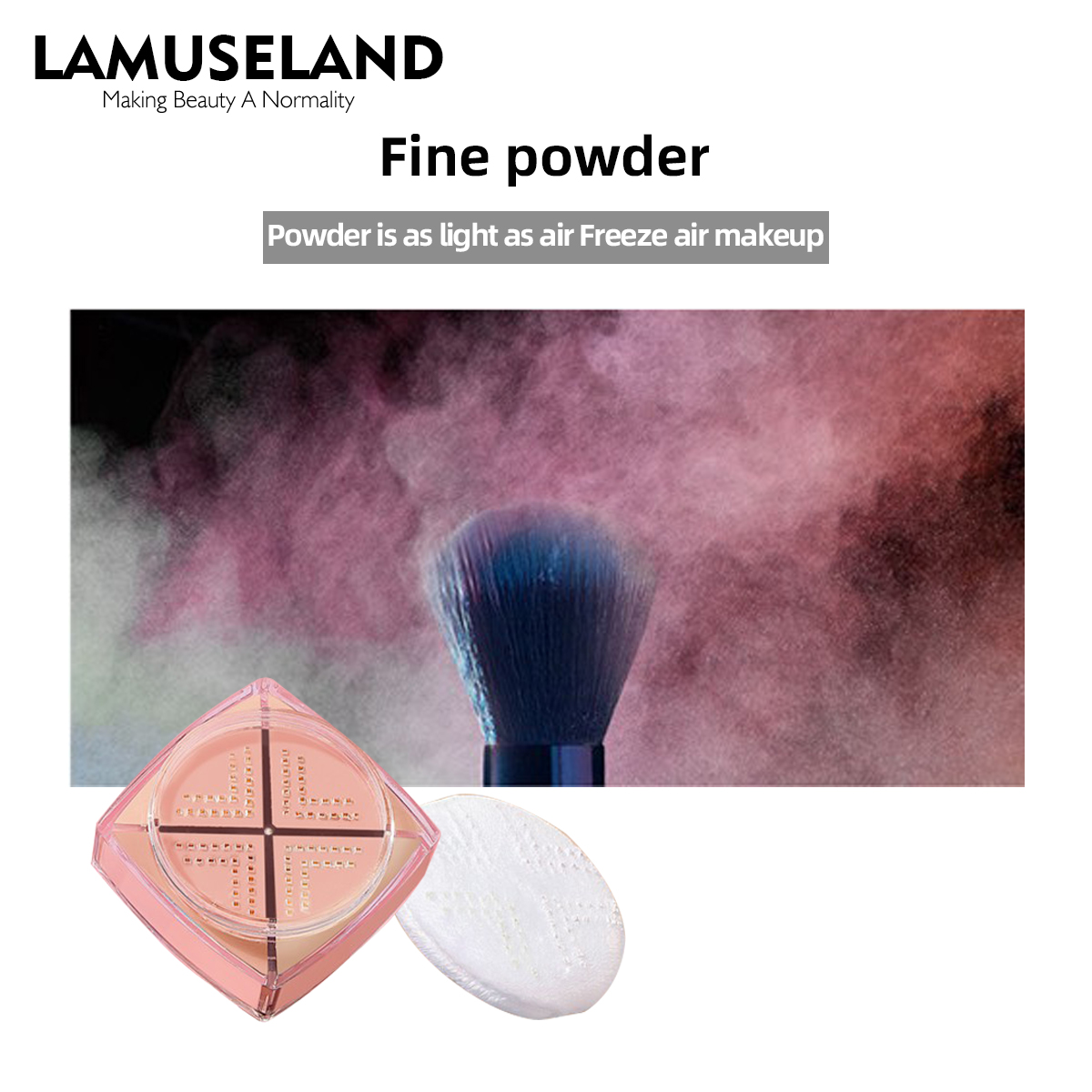 [Hàng mới về] Phấn Phủ Dạng Bột Mịn Như Nhung 3gx4 N5501 | BigBuy360 - bigbuy360.vn