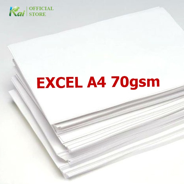 [GIAO NHANH] Giấy A4 EXCEL 70 gsm, ĐẢM BẢO ĐỦ 500 TỜ - nhập khẩu THÁI LAN - Giá sỉ, rẻ - KHÔNG ĐỦ TỜ HOÀN TIỀN