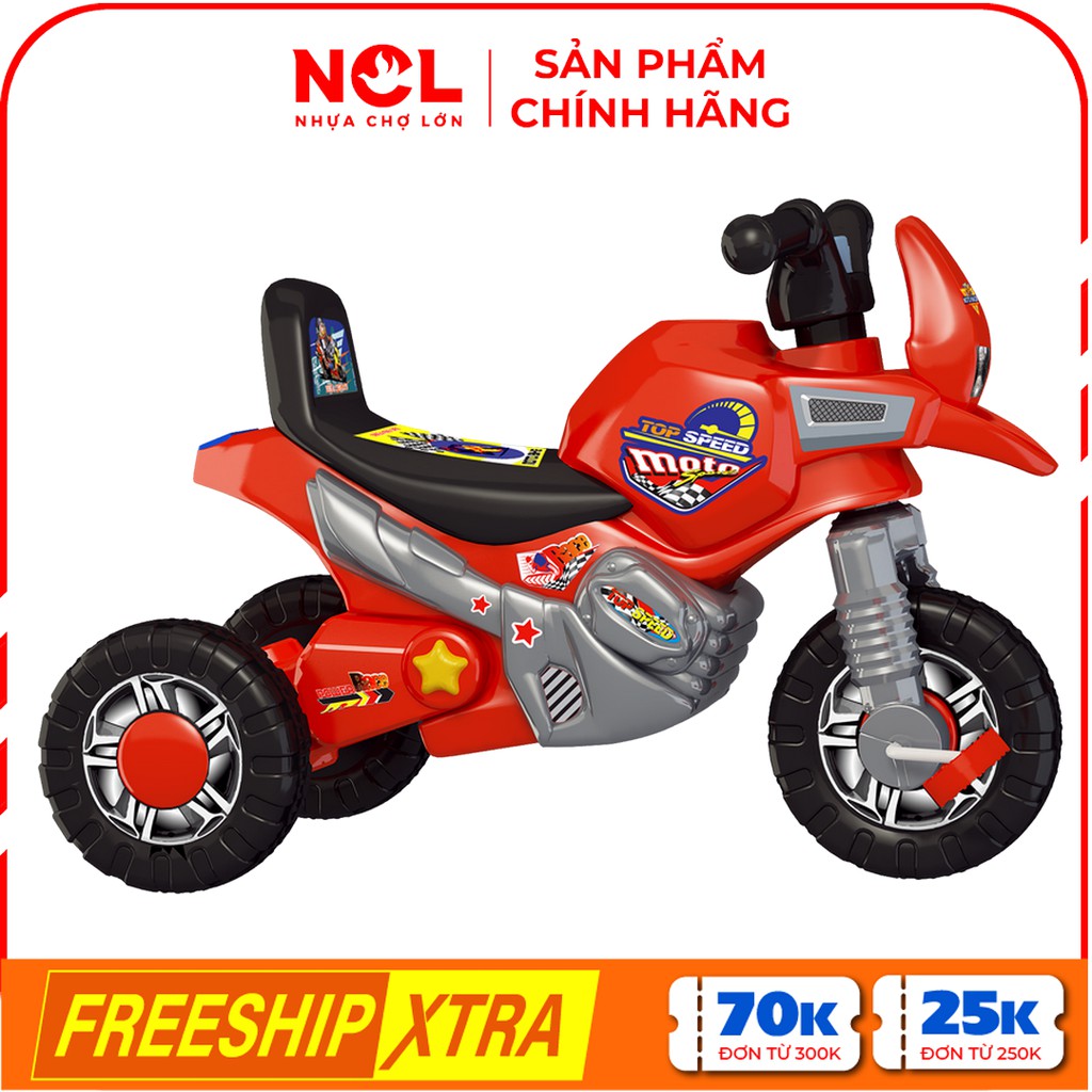 [Nhựa Chợ Lớn] Xe 3 Bánh L7 hình Moto K4 (Không nhạc) - M1674A-X3B