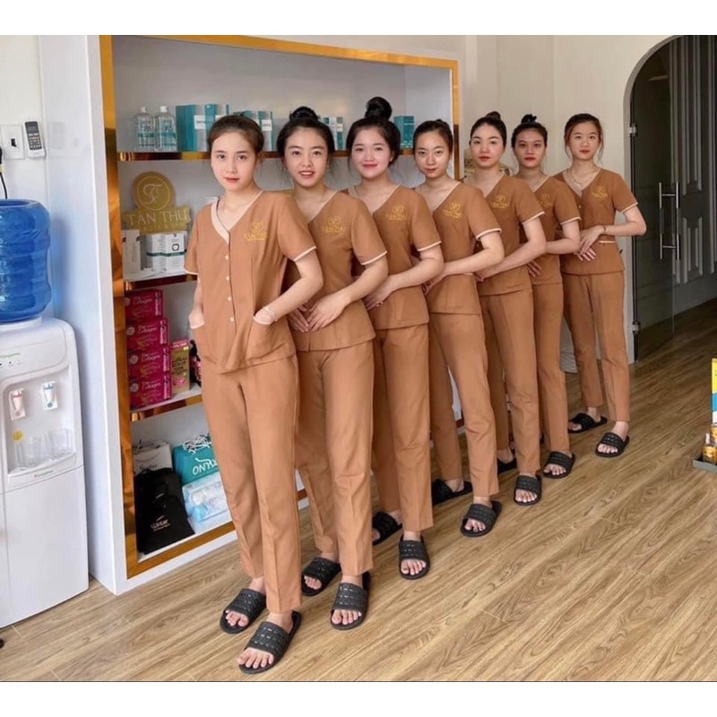 ĐỒNG PHỤC SPA CHẤT COTTON LẠNH