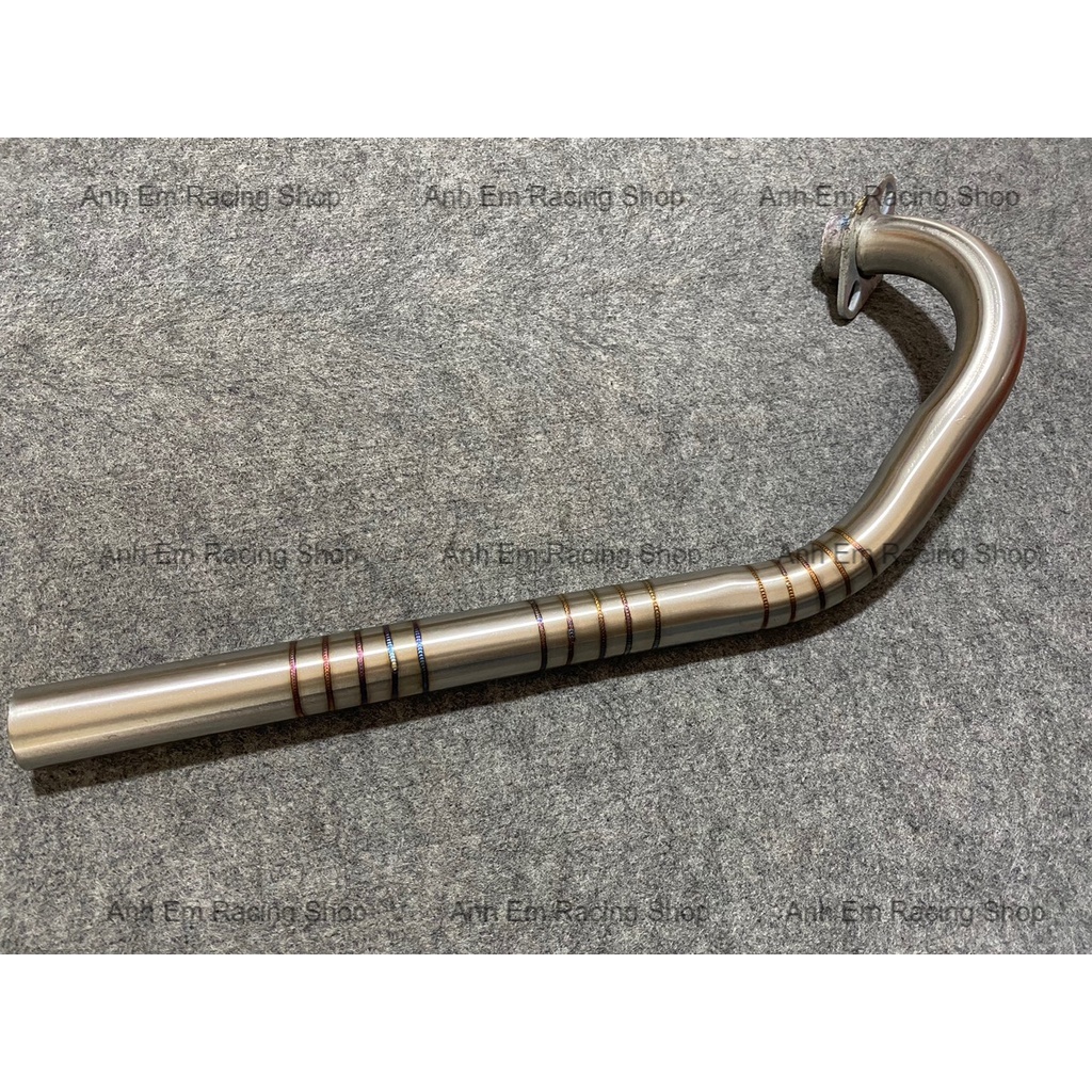 Cổ Pô Inox Thay Thế Cổ Pô Zin Gắn Exciter 2010