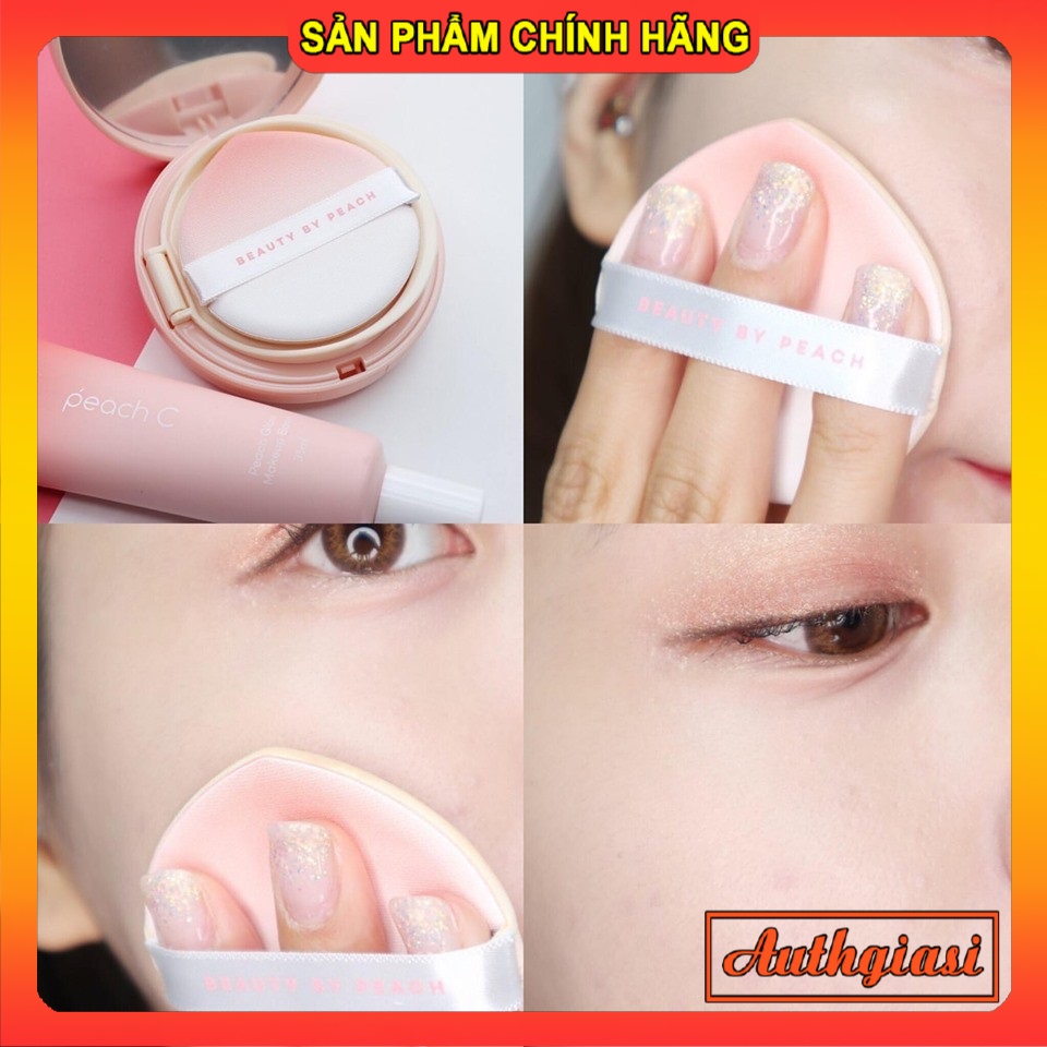 Phấn nước Peach C Honey Peach Glow Cushion dưỡng ẩm hoàn hảo