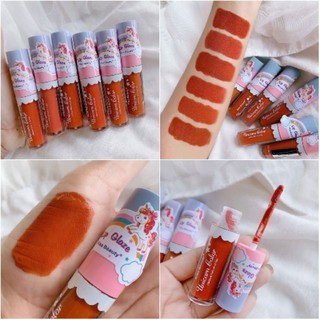 son set 6 Son Kem Lì Kiss Beauty Unicorn Color siêu hot
