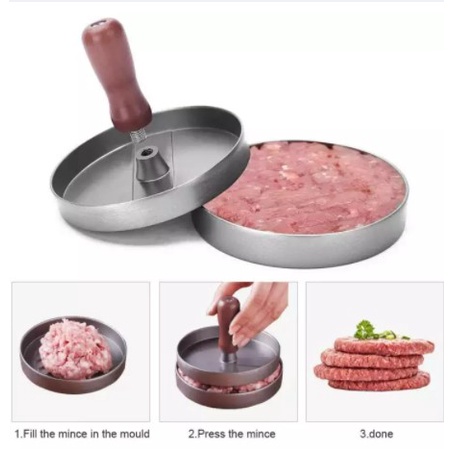 Dụng cụ khuôn ép thịt hamburger, sandwich bánh mì