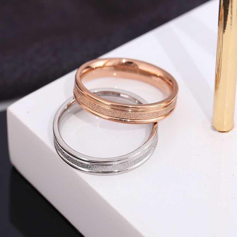 Nhẫn Thời Trang Nam Nữ Bằng Thép Không Gỉ