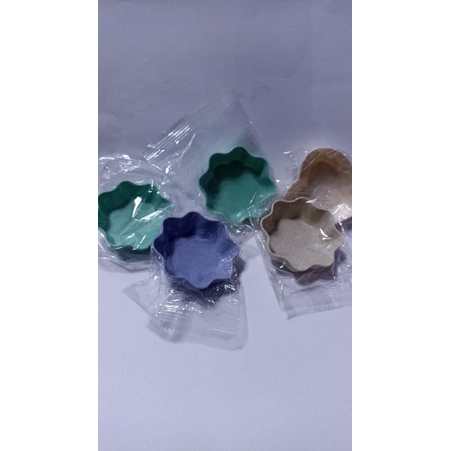 set 5 chén nhựa đựng nước chấm lúa mạch