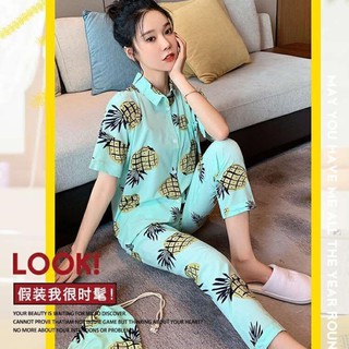 Đồ bộ Lụa Satin cao cấp mát lạnh mặc nhà - Dạo phố Mặc nhà