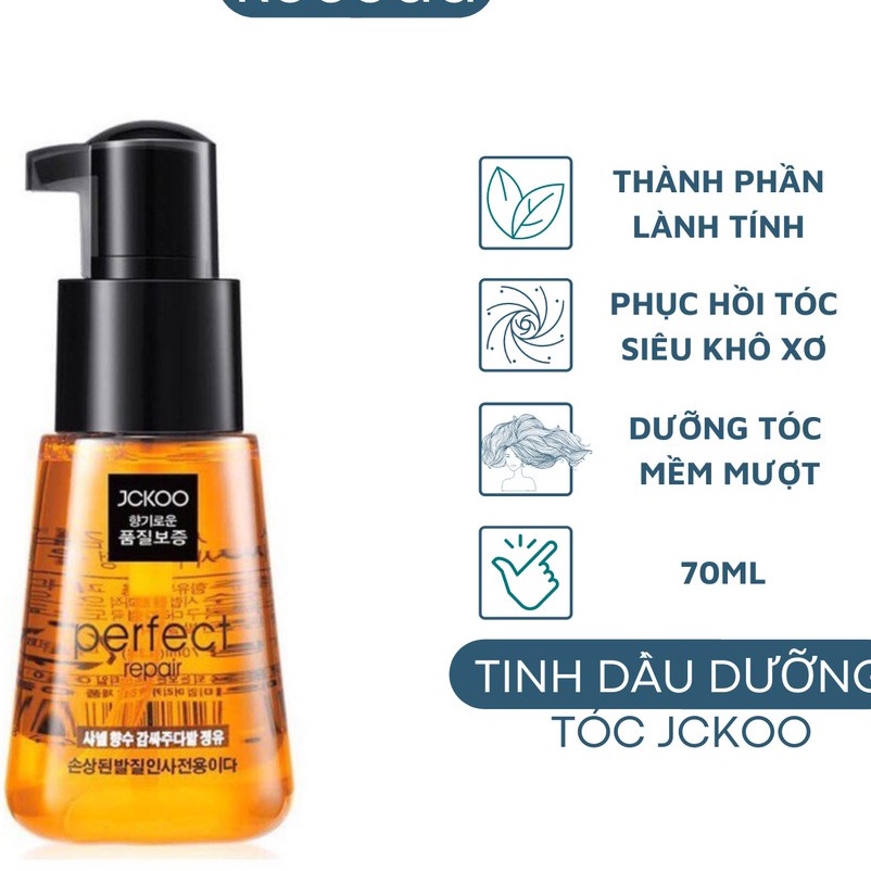 Tinh dầu dưỡng tóc nước hoa JCKOO 70ml