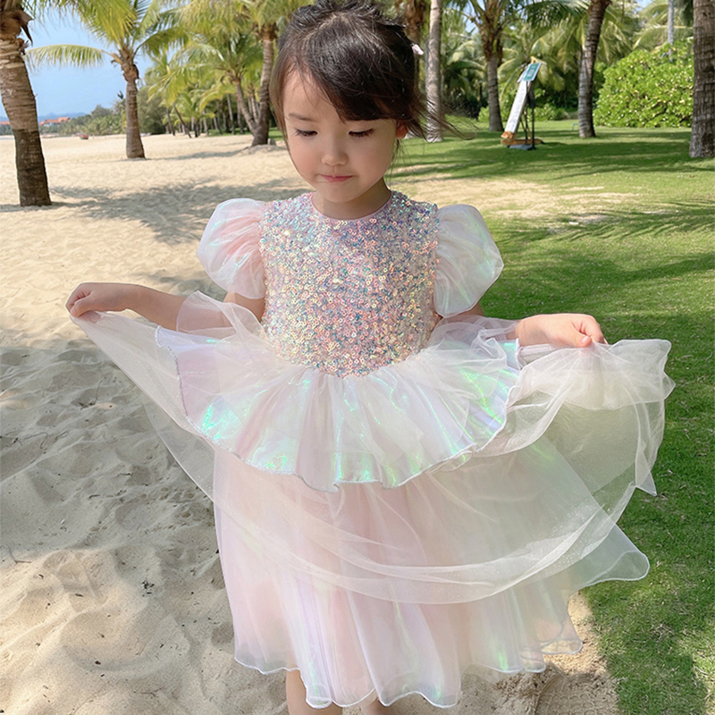 Đầm công chúa dự tiệc xinh xắn cho bé gái từ 2-8 tuổi
