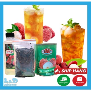 Set Trà Vải Tự Pha Siêu Ngon 5-7 Ly