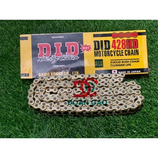 Sên d.i.d vàng gắn các loại xe số drem , wave , rs , si....
