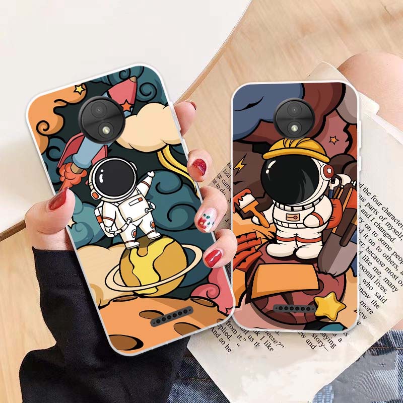 Ốp Điện Thoại Silicon Dẻo In Họa Tiết 01 Cho Motorola Moto C E4 G5 G5S G6 E5 E6 Z Z2 Play Plus M X4 YHRQE
