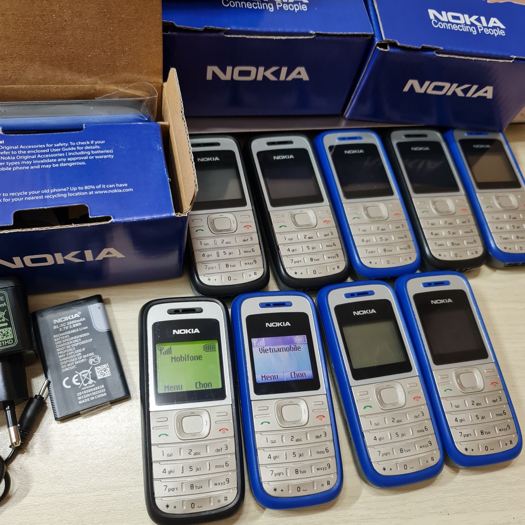 Điện Thoại Nokia 1200 Có Pin Sạc Đầy Đủ