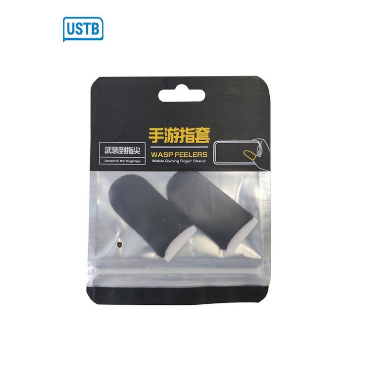 Cặp găng ngón tay chơi game sợi carbon chống trượt độ nhạy cao tiện lợi