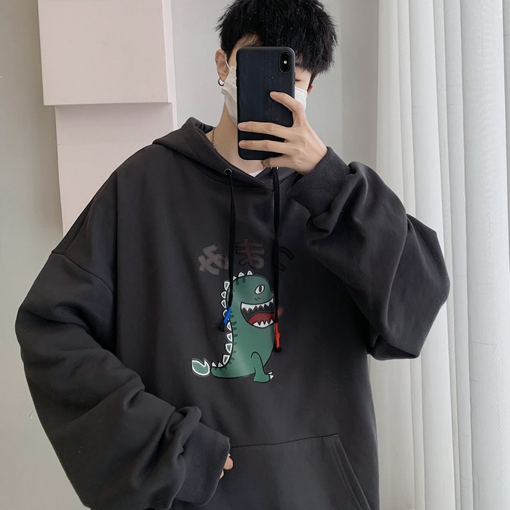 Áo Hoodie Nam Dáng Rộng Thời Trang Phong Cách Hàn Quốc | BigBuy360 - bigbuy360.vn