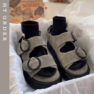 ORDER_ Sandal Quai Ngang Vải 2 Màu Cực Xinh