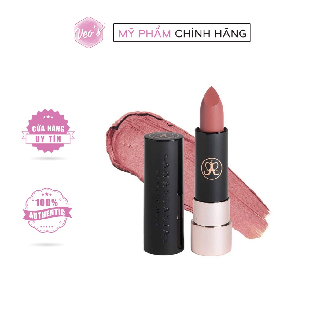 Son thỏi lì Anastasia Beverly Hills Matte Lipstick (Rosewood / Ruby / Spice / Rogue)