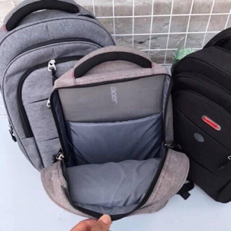 Balo Laptop Vải Canvas Cao Cấp Backpack 2810 Clothes Shop Balo Đi Học Đựng Laptop Ulzzang Unisex