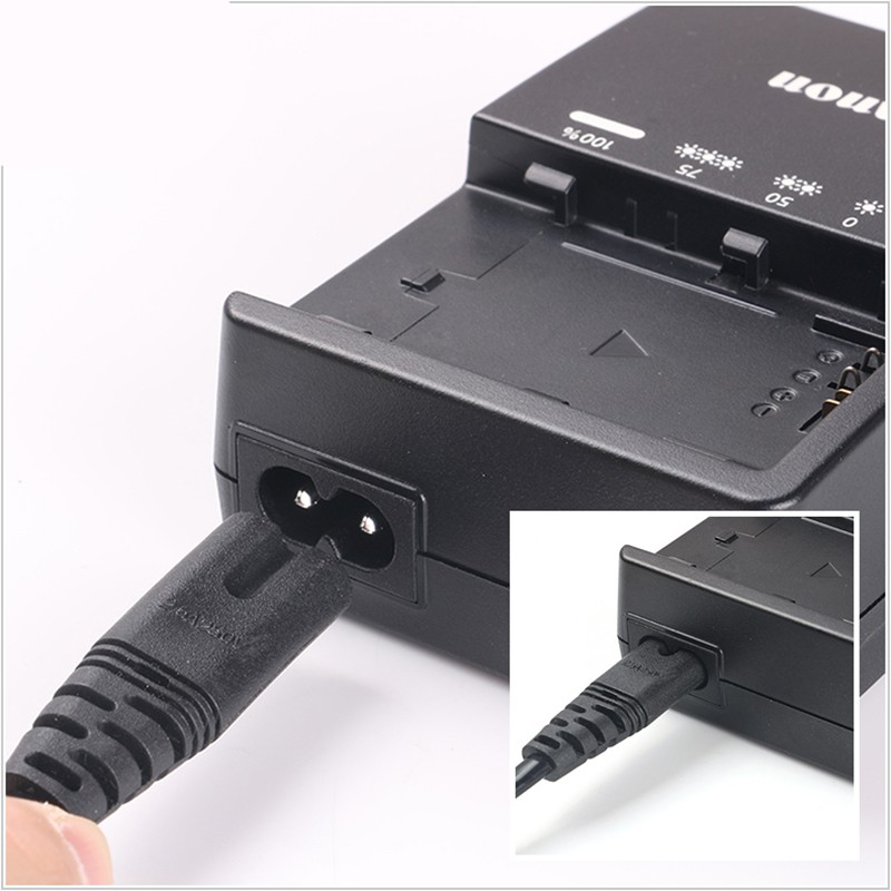 Dây nguồn 2 chấu (Dây nguồn số 8 2 chân tròn) dùng cho Máy in Epson, Túi giữ nhiệt, Đài Cassette 1.5 mét