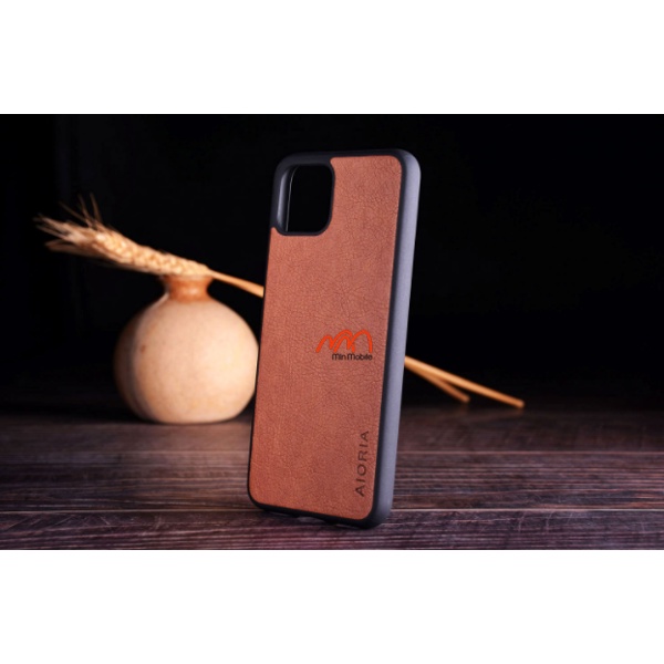 Ốp Lưng Silicon Vân Da Google Pixel 4 XL hiệu AioRia