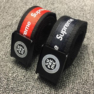 Thắt lưng vải canvas Supreme - ( dây nịt - dây lưng )